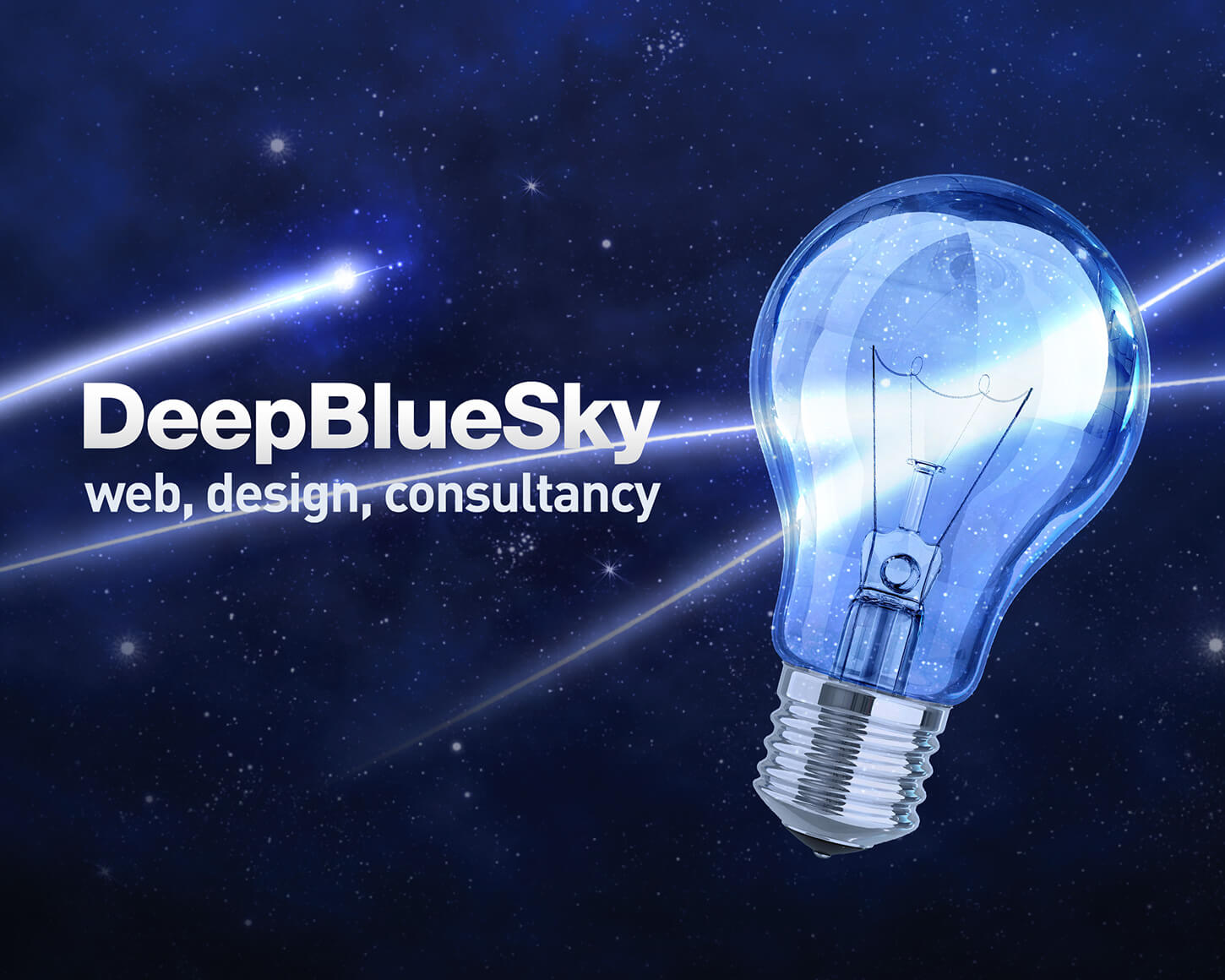 Deep Blue Sky .net magazine advert