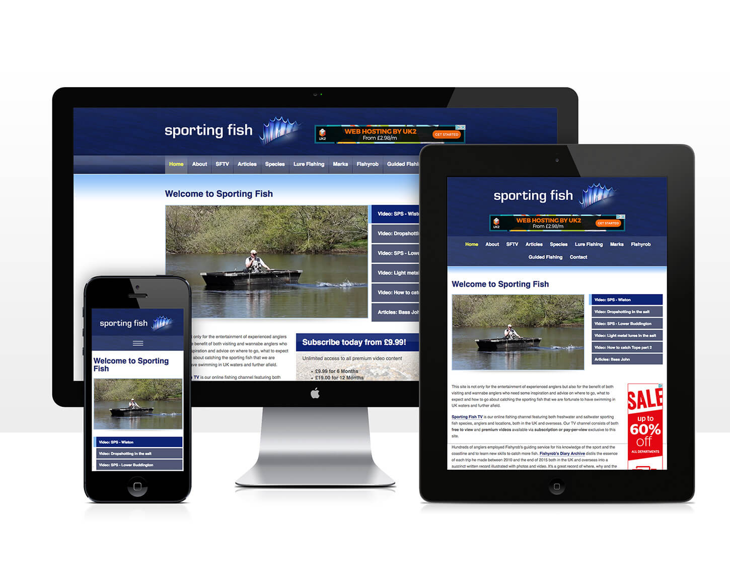 Sporting Fish website