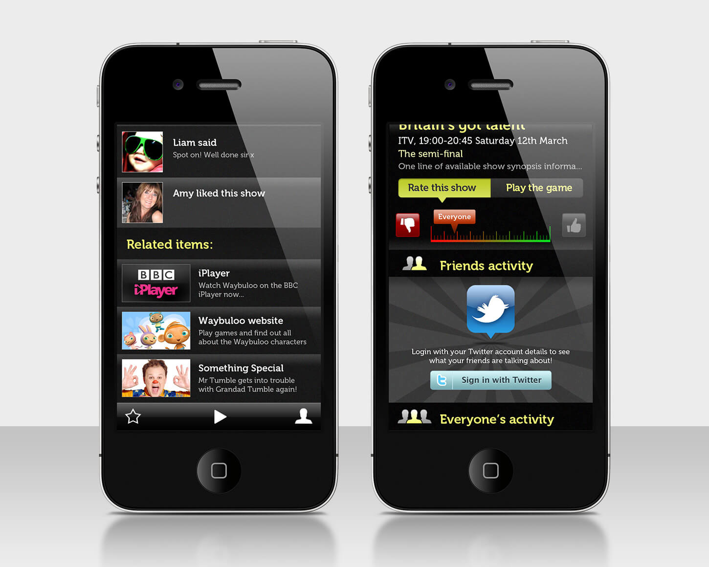 Tellybug app