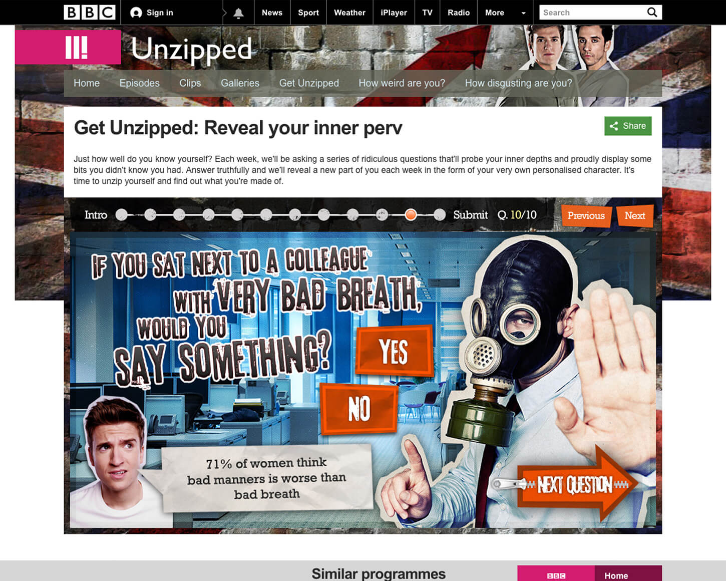 Unzipped