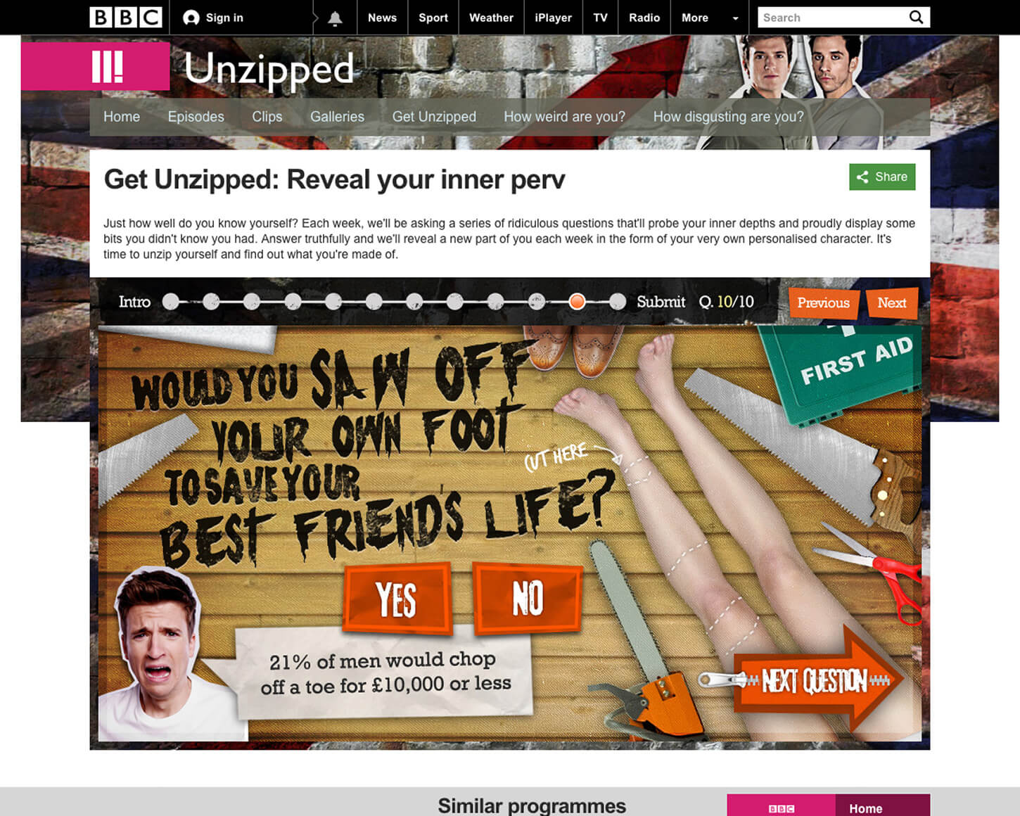 Unzipped