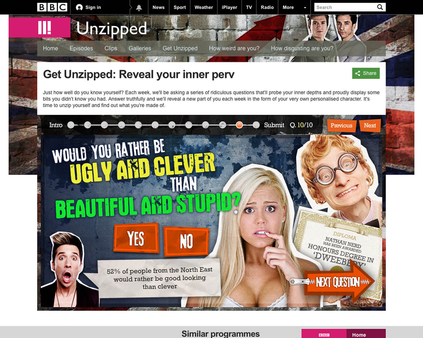 Unzipped